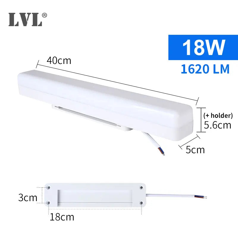 Led Mirror Light 13W 18W 110V 220V 230V Indoor For Washroom Wall Modern Mirror Front Lamp