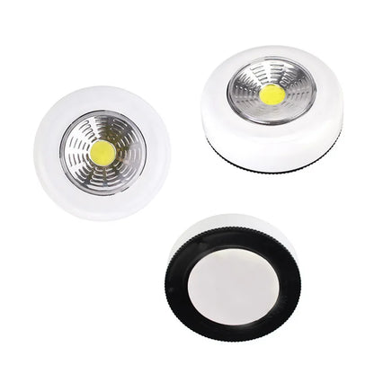 COB LED Under Cabinet Light With Adhesive Sticker Wireless Wall Lamp Wardrobe Cupboard Drawer Closet Bedroom Kitchen Night Light