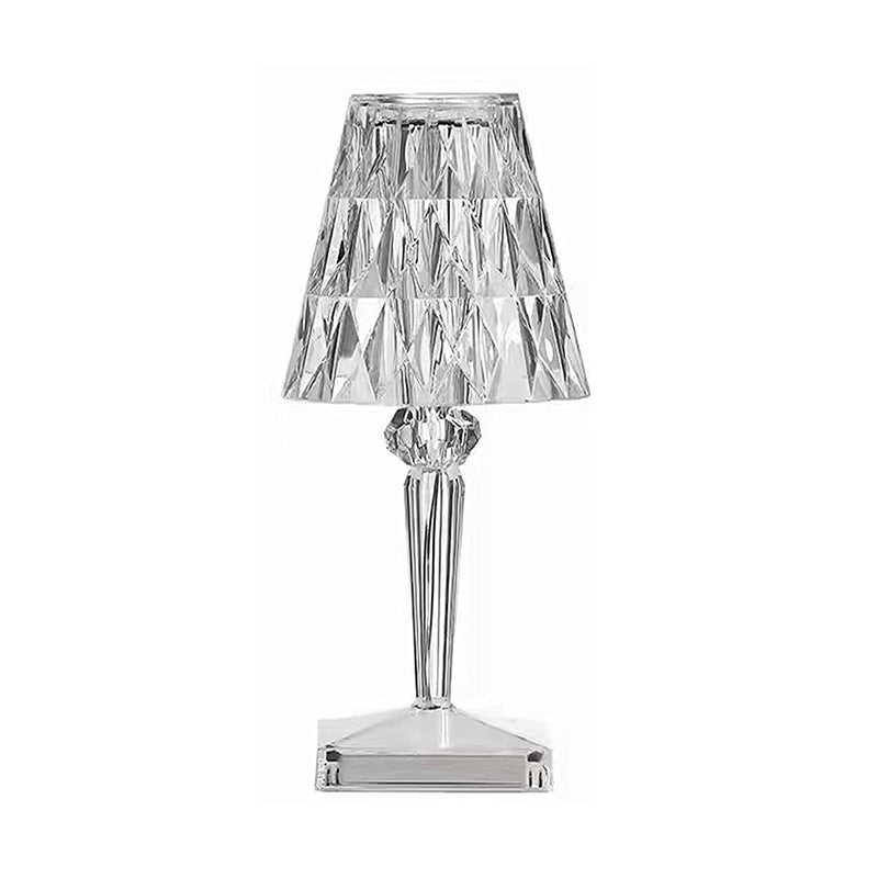 3Colors Diamond Table Lamp Crystal LED