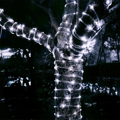 Waterproof Garland 200/300LEDs Tube String Lights Outdoor 8 Modes Christmas Fairy Lights for Garden Party Wedding New Year Decor