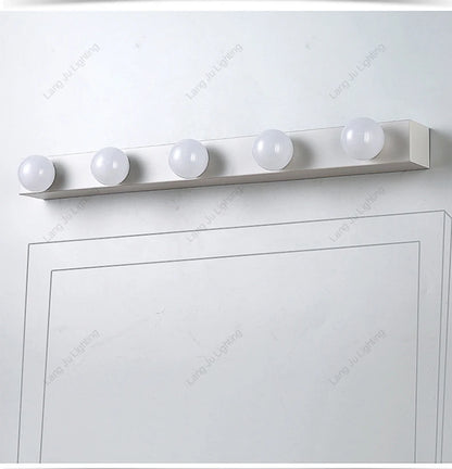 Simple Mirror Headlight Bathroom Toilet Toiletry Toiletry Light Led Lamps Toiletry Lamp Free of Holes