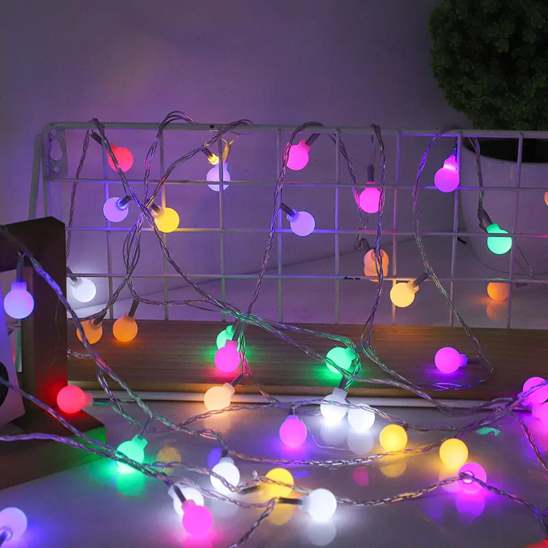 3m/6m/10m/12m Led Fairy Lights USB/Battery Power Garland Christmas/New Year Festoon LED Lights String For Home Decoration