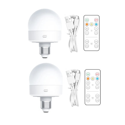 WW NW CW 3 Colors Led Cabinet Light E26/E27 Base USB Rechargeable Reading Lamp for Bedroom,Foyer