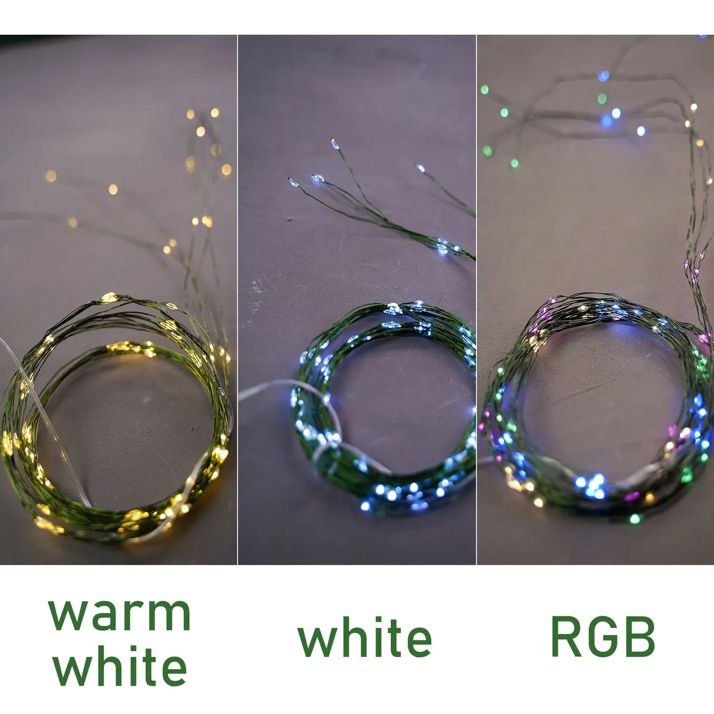 Christmas Green Wire Branch Lights Plug Outdoor LED Waterfall Garland String Fairy Lights Decoration For Holiday Lighting Party