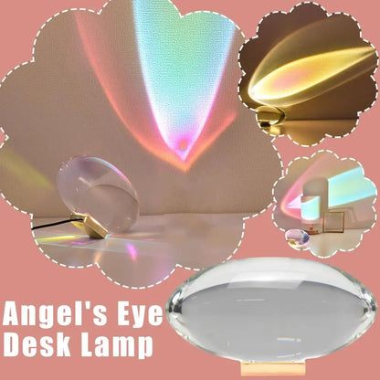 LED Dream Angel Eye Ambiance Light Home Crystal Decoration Angel Tears Sunset Sunset Projection Lamp Bedroom Bedside Night Light