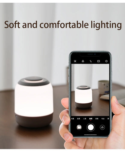 PZSUNLY LED Touch Lamp Night Light Table Lamp Bedside Lamp Bedroom Lamp with Touch Sensor Portable Desk Lamp Light for Kids Gift