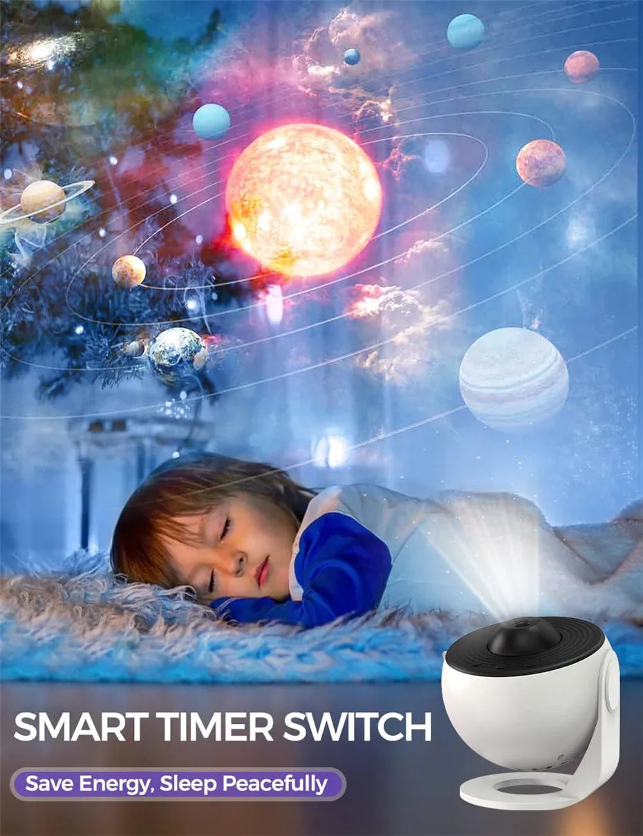 Galaxy Projector Star Planetarium Projector  Projector  Of Film Meet Fantasy of Starry Sky Extreme Romantic For Bedroom ﻿