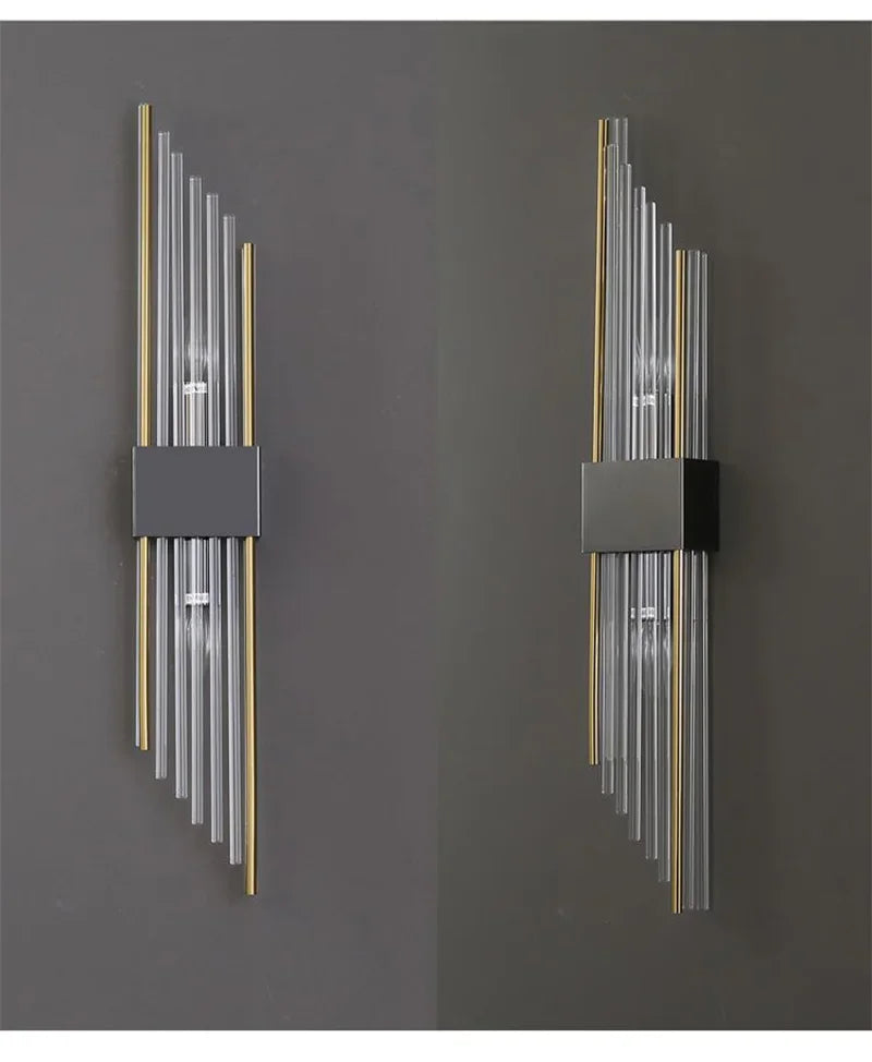 Retro LED Luxury Wall Light Modern Gold