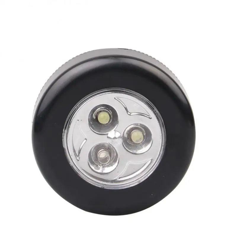 Round Lamp Use Night Light Small Led Light Rechargeable For Home Kitchen Bedroom Portable Push Stick On Lamp Emergency Light