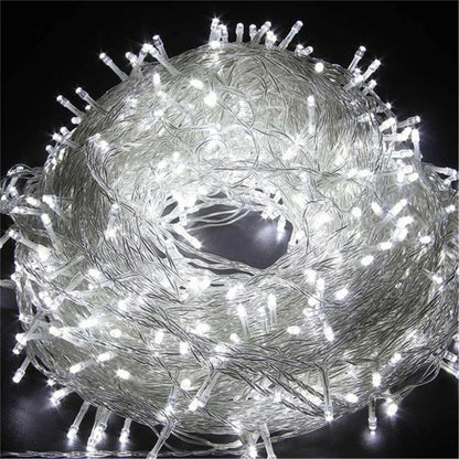 220V EU Plug 30M Outdoor Christmas 300 LED String Light Garlands Decoraction Fairy Lamp For Home Wedding Party Holiday Lights