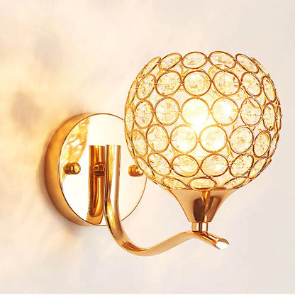 E27 Wall Sconce Crystal Wall Light