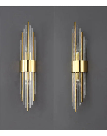 Retro LED Luxury Wall Light Modern Gold