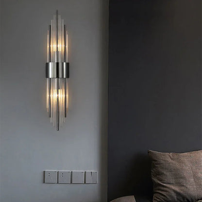 Retro LED Luxury Wall Light Modern Gold