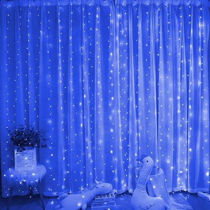 LED Curtain Garland on The Window USB Power Fairy Lights Festoon with Remote New Year Garland Led Lights Christmas Decoration