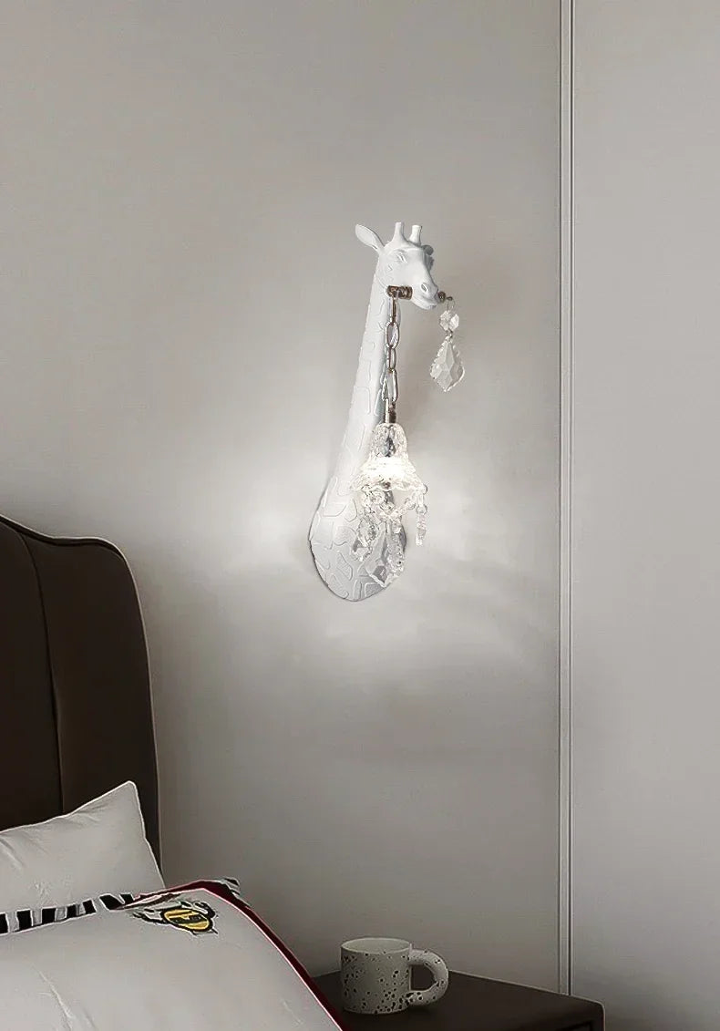 Nordic Designer Resin Giraffe LED