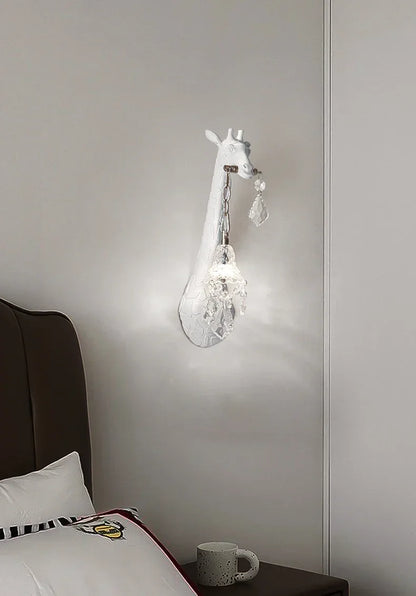 Nordic Designer Resin Giraffe LED