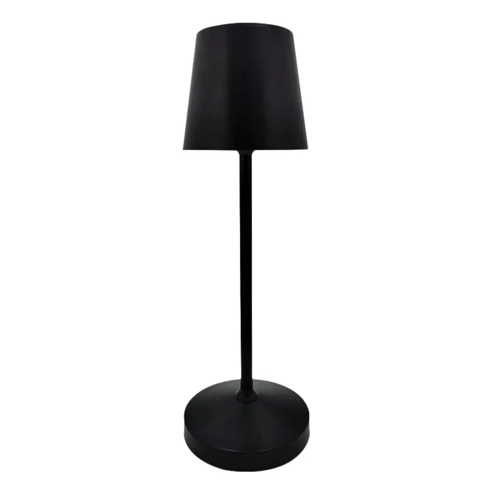 LED Table Lamp USB Rechargeable Decoration Lamp Energy Saving Eye Protection Stepless Dimming for Bar Coffee Bedroom