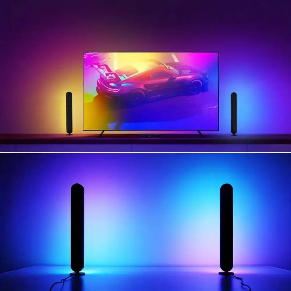 24 Keys IR Remote Control  Smart RGB Strip Lights Gaming Lights, TV Ambient Backlight Sync With Music, RGB Desk Lamp For TV, PC