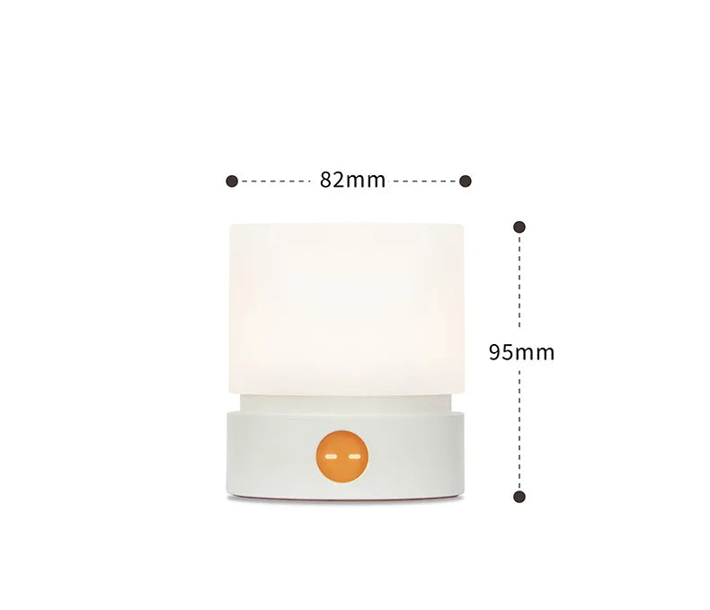 Xiaomi HBK Cylindrical Lamp USB Night Lamp Bedside Desktop LED Desk Lamp Promise Touch LED Breathing Atmosphere Lamp