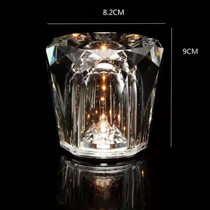 K9 crystal rechargeable table lamp bar atmosphere led table lamp restaurant living room new diamond night lamp bedroom lamp