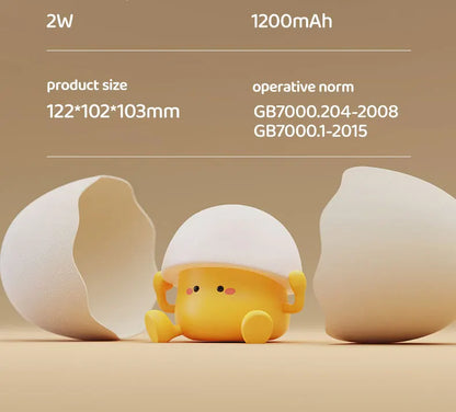 Mushroom Night Lights Egg Yolk LED USB Silicone Desk Night Lamps Indoor Lighting Room Decoration Atmosphere Light Kids Cute Gift