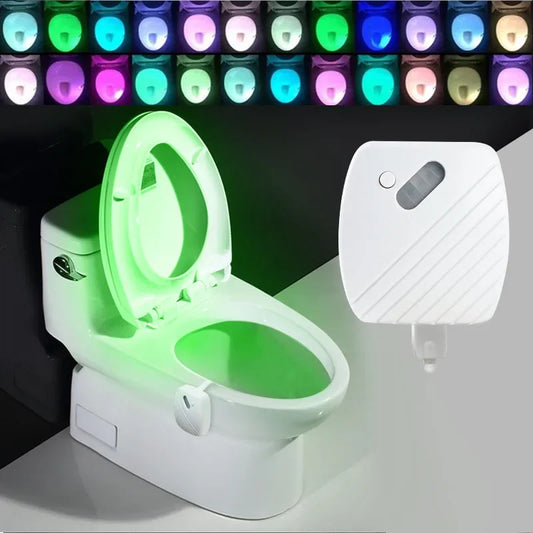 Xiaomi Toilet Light With Motion Sensor Seat Night Light 24 Colors Battery Lamp IP65 Waterproof Backlight For Toilet WC Decor