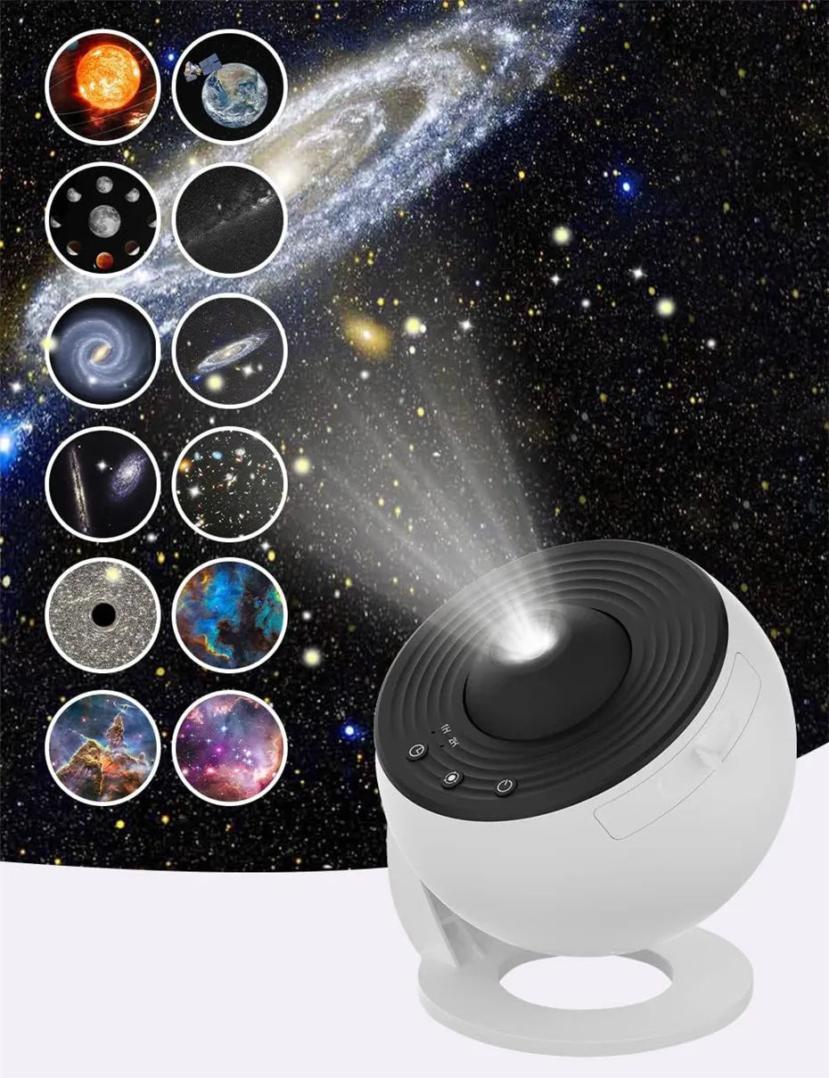 Galaxy Projector Star Planetarium Projector  Projector  Of Film Meet Fantasy of Starry Sky Extreme Romantic For Bedroom ﻿