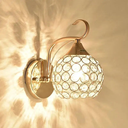 E27 Wall Sconce Crystal Wall Light