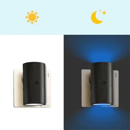 LED Night Light Plug in Modern NightLights EU/US Plug into Wall Dusk to Dawn Sensor Adjustable Brightness Dimmable for Bedroom