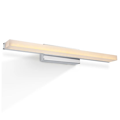 MantoLite Nordic Wall Mount Bathroom Led Lighting Minimalist Hotel Vanity Light Chrome Color Illuminated Fixture