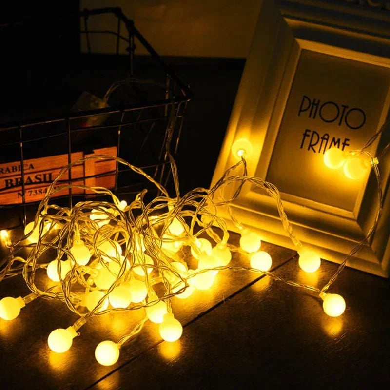 3m/6m/10m/12m Led Fairy Lights USB/Battery Power Garland Christmas/New Year Festoon LED Lights String For Home Decoration