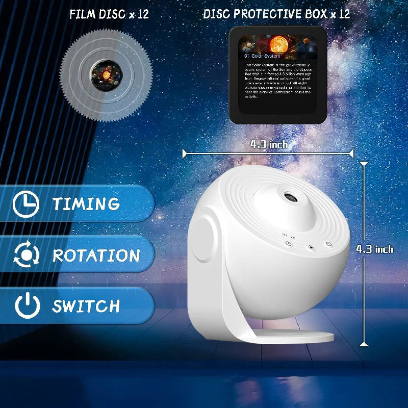 Galaxy Projector Star Planetarium Projector  Projector  Of Film Meet Fantasy of Starry Sky Extreme Romantic For Bedroom ﻿