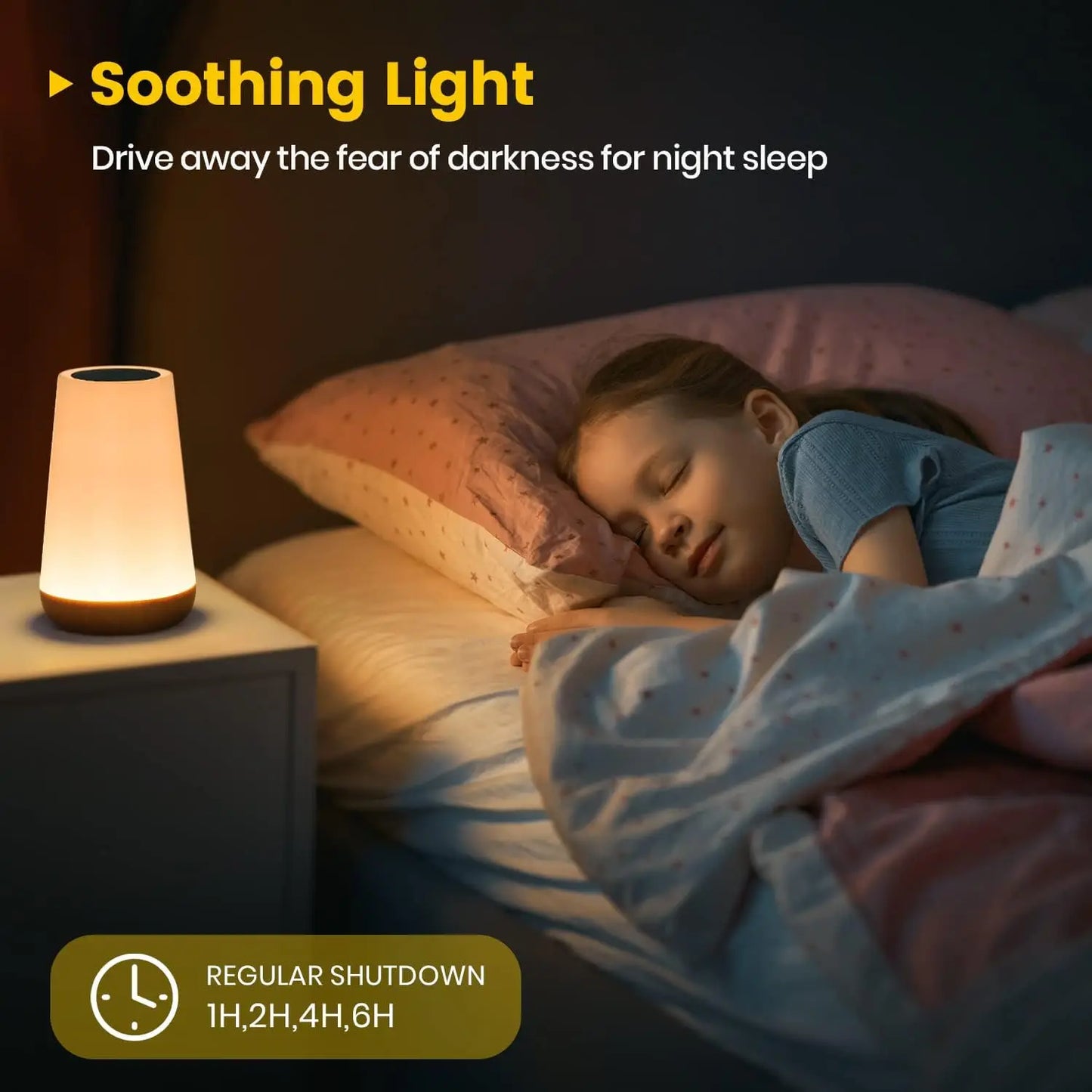 Touch Bedside Light, Bedroom Night Light/remote Control Desk Light, Dimmable, 13 Color Color Changing Small Night Light