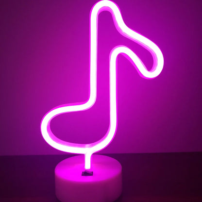 Flamingo LED Lights Neon Light Sign Bedroom Decor Neon Sign Night Lamp for Rooms Wall Art Bar Party USB or Battery Powered