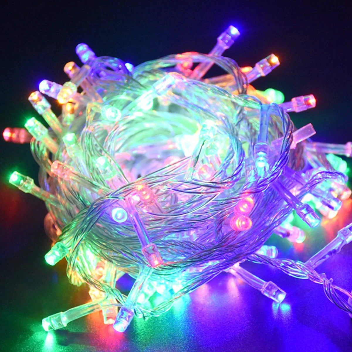 5m LED Garland String Light Battery Powered Fairy Light For Indoor Outdoor Christmas Wedding Street Waterproof Decor Lighting