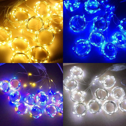 3M Led Curtain Garland Fairy String Lights Christmas Decor USB Remote Control Wedding Party Holiday Decoration for Home Bedroom