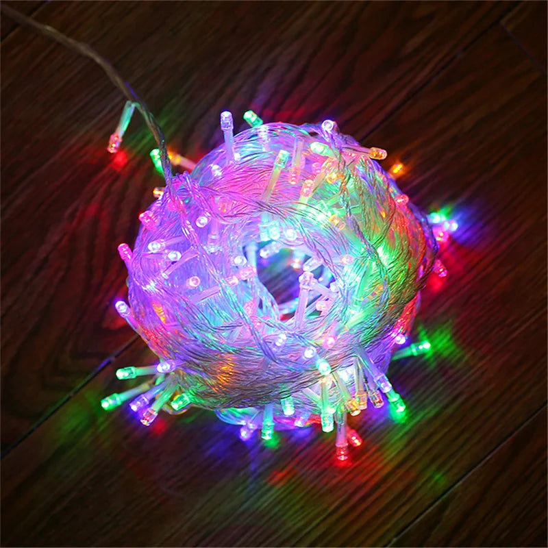 Outdoor 40LED String Lights 220V Garland 5M Waterproof Fairy Light Festoon Lamp Wedding Party Holiday Gardening Decoration Light