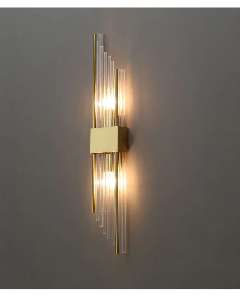 Retro LED Luxury Wall Light Modern Gold