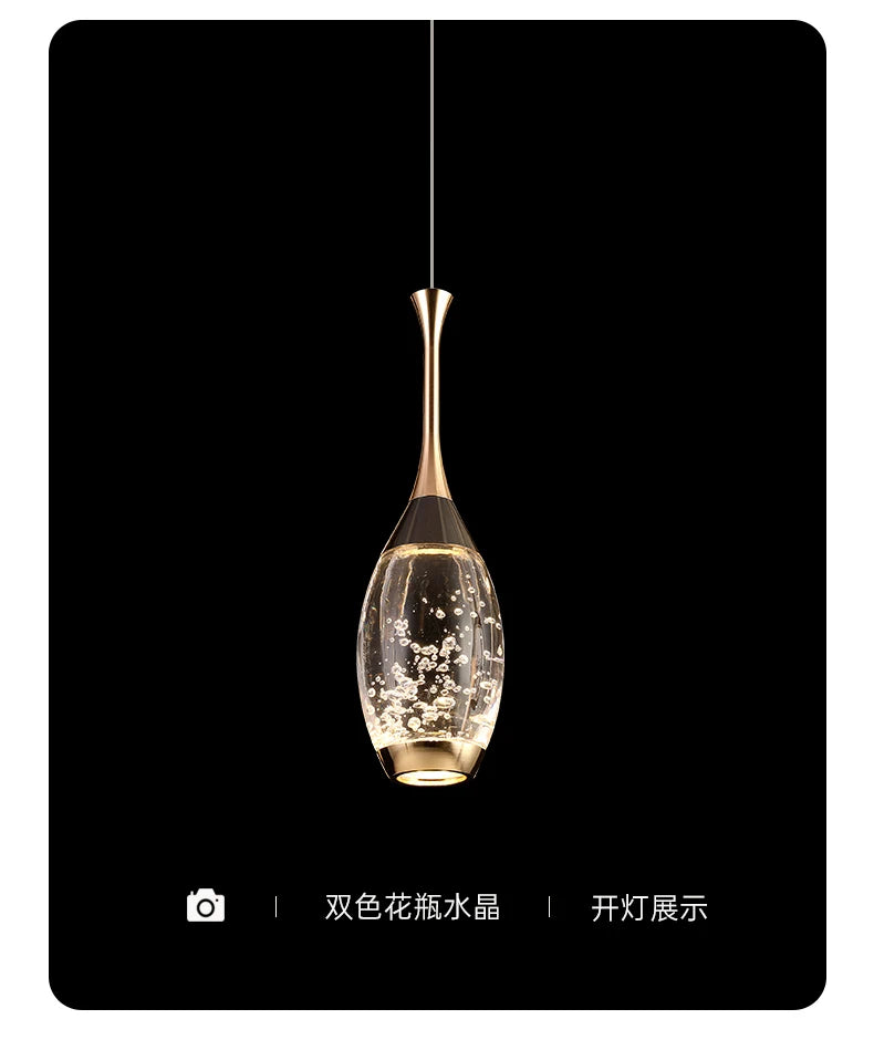 Crystal Rechargeable Wall Lamp Luxury Designer 2025