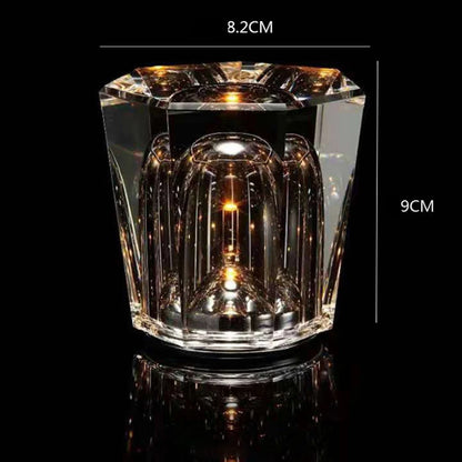 K9 crystal rechargeable table lamp bar atmosphere led table lamp restaurant living room new diamond night lamp bedroom lamp