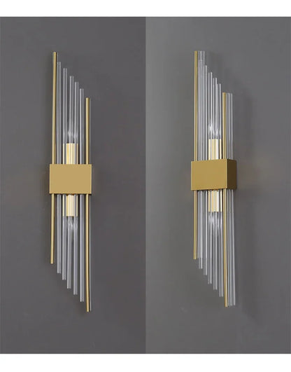 Retro LED Luxury Wall Light Modern Gold