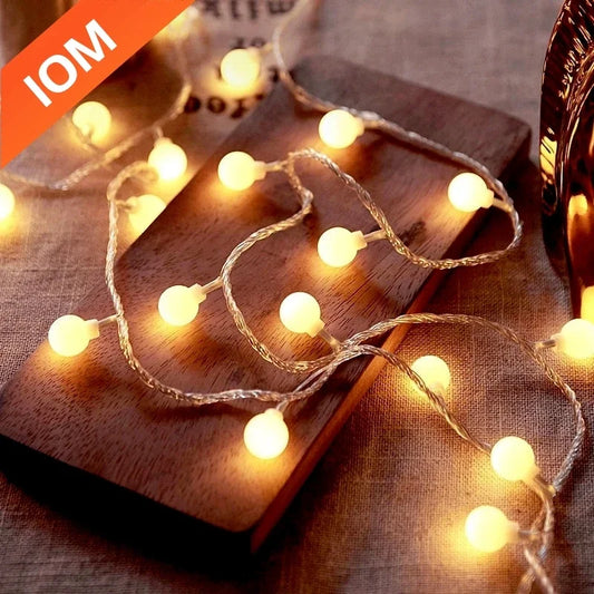 3m/6m/10m/12m Led Fairy Lights USB/Battery Power Garland Christmas/New Year Festoon LED Lights String For Home Decoration