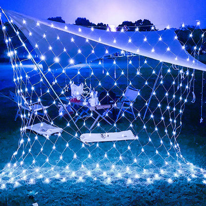 4mx6m 2mx3m 2mX2m Christmas Garlands LED String Christmas Net Light Fairy Xmas Party Garden Wedding Decoration Curtain Light